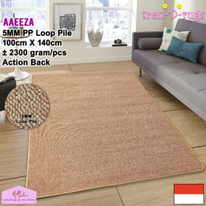 Tren-D-rugs karpet tufted bulu polos 100x140cm - nms