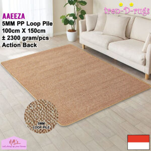 Tren-D-rugs karpet tufted bulu polos 100x150cm - nms