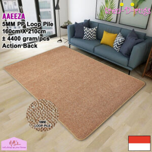 Tren-D-rugs karpet tufted bulu polos 160x210cm - nms