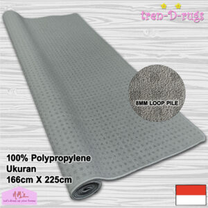 Tren-D-rugs karpet tufted bulu polos 166x225cm - nms