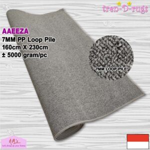 Tren-D-rugs karpet tufted bulu polos 160x230cm - nms