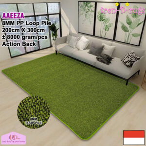 Tren-D-rugs karpet tufted bulu polos 200x300cm - nms