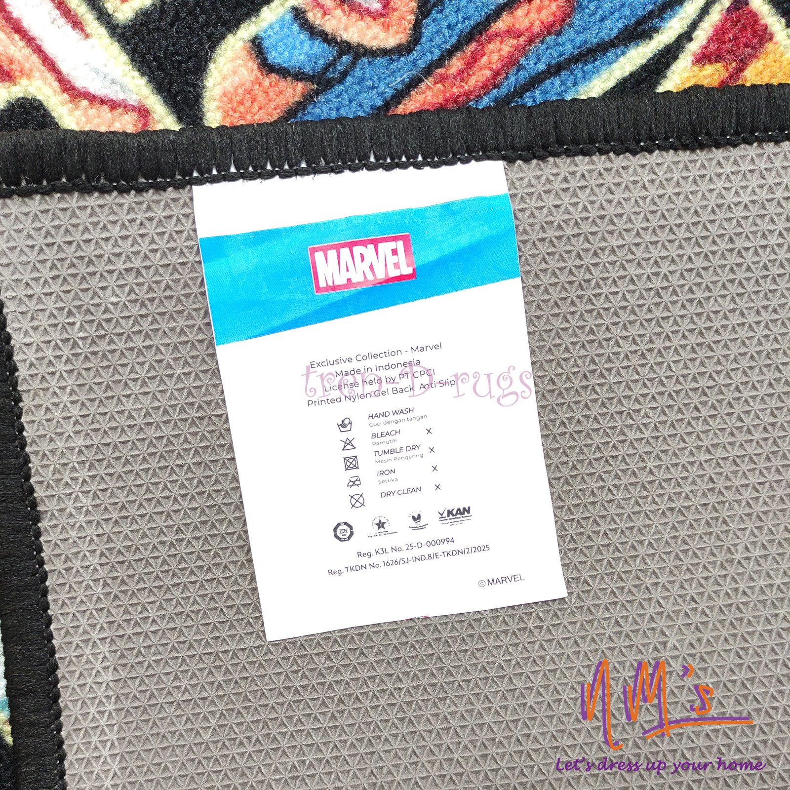 Karpet Marvel Avengers Official Merchandise 100 cm x 150 cm - Gambar 13