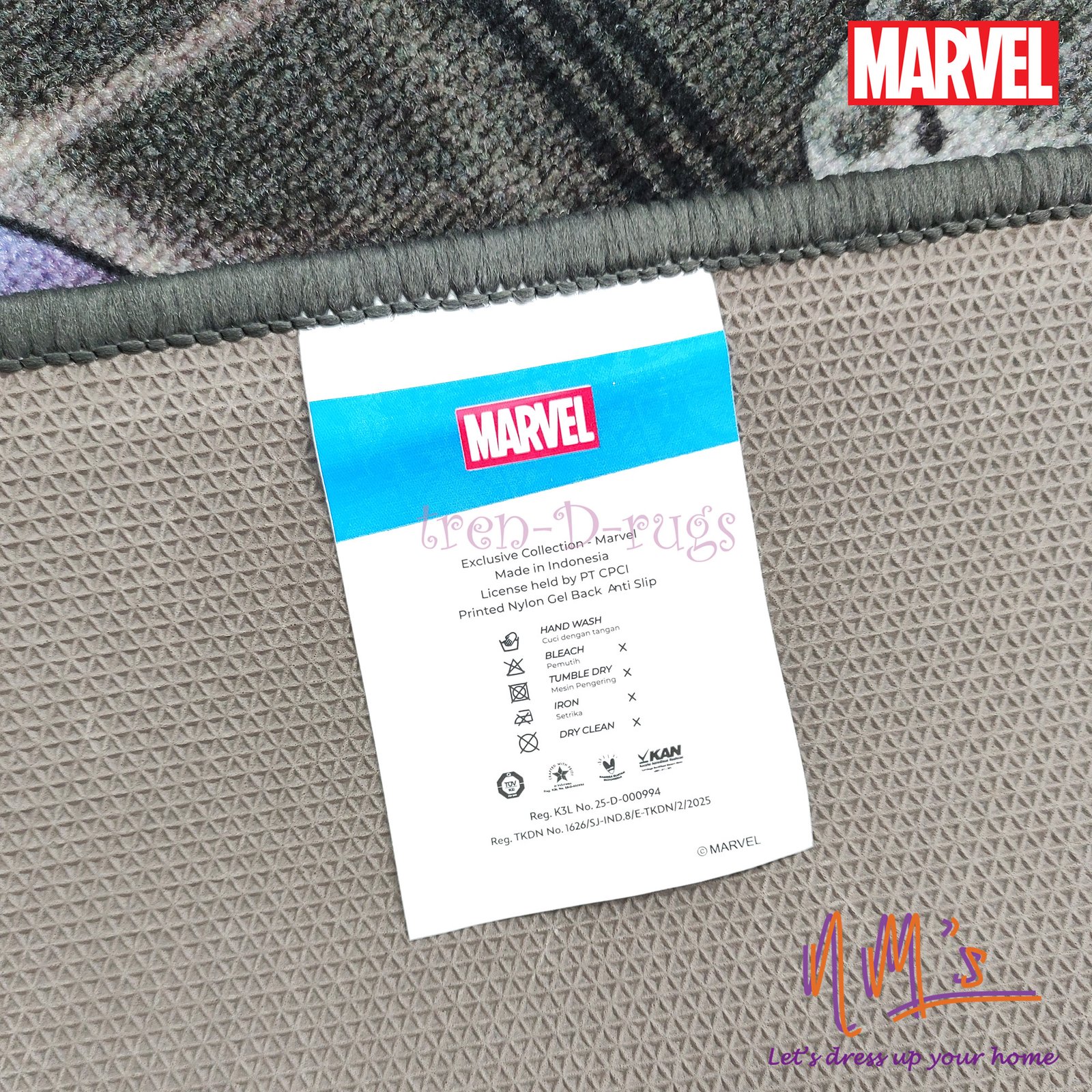 Karpet Marvel Avengers Official Merchandise 100 cm x 150 cm - Gambar 6