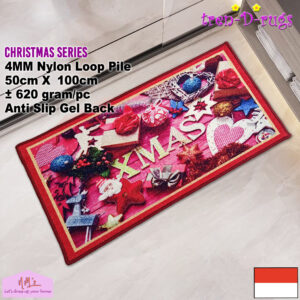 Tren-D-rugs keset christmas natal 50x100cm - nms