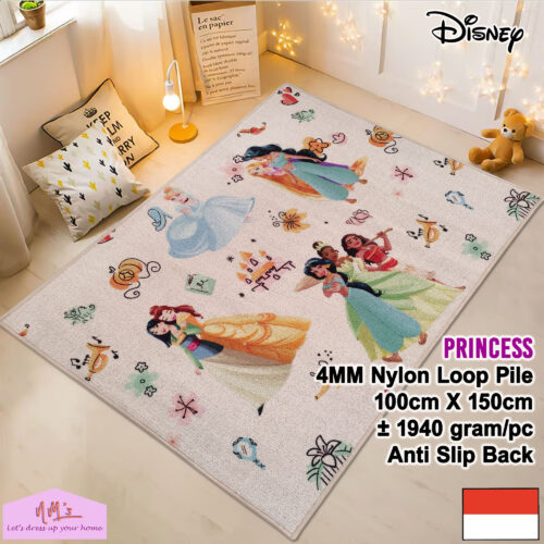 Karpet disney princess official merchandise 100x150cm