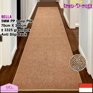 Tren-D-rugs Karpet polos anti slip 70 x 300 cm