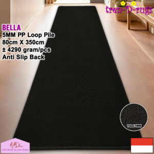 Tren-D-rugs Karpet polos anti slip 80 x 350 cm