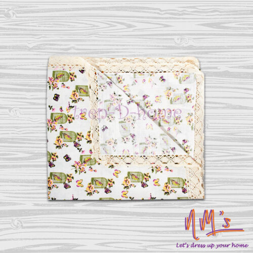 Tren-D-home taplak meja kulkas katun motif nordic 150x230cm - Gambar 4
