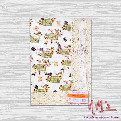 Tren-D-home taplak meja kulkas katun motif nordic 150x230cm - Gambar 5