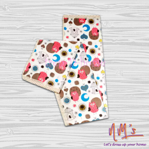 Tren-D-home taplak meja kulkas katun motif nordic 150x230cm - Gambar 14