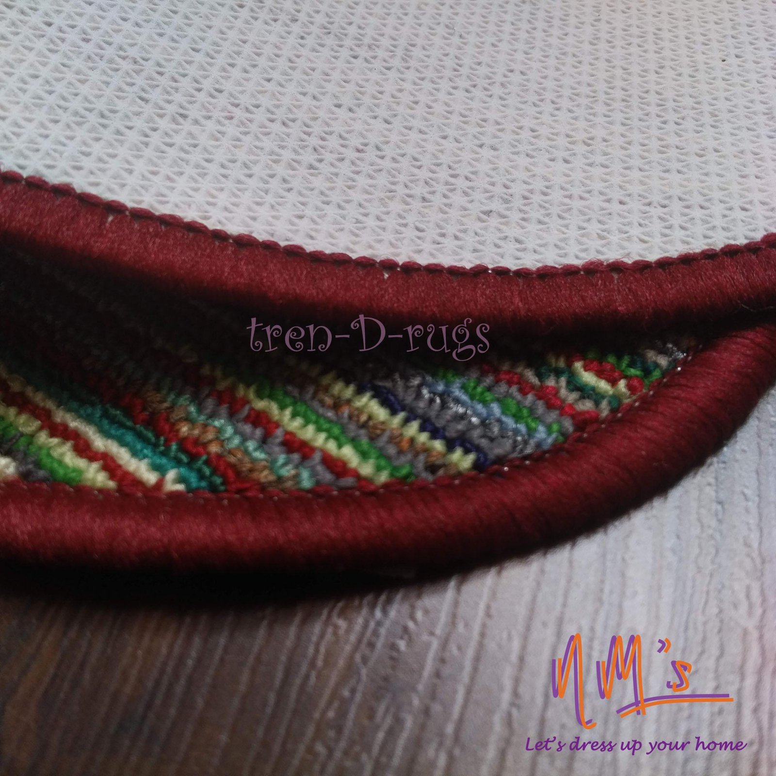 Tren-D-rugs Keset kaki alas lantai motif salur 40 cm x 60 cm - Gambar 6