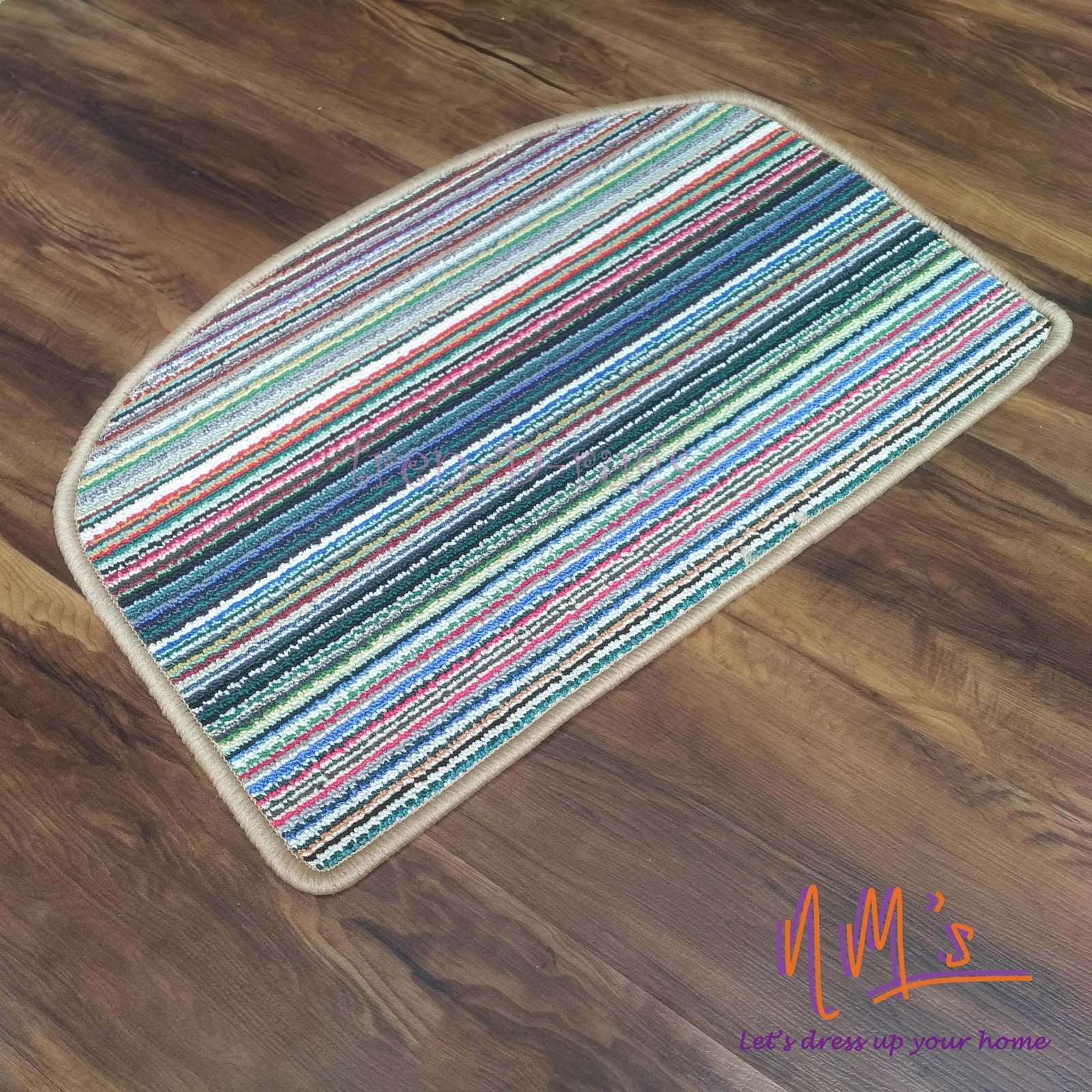 Tren-D-rugs Keset kaki alas lantai motif salur 40 cm x 60 cm - Gambar 4