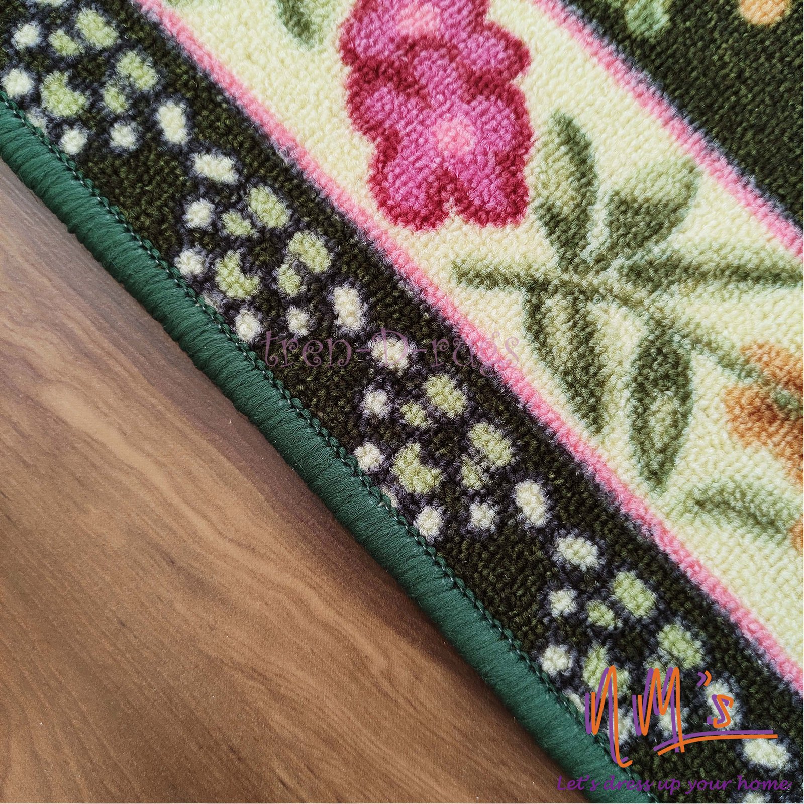 Keset kaki lorong motif aesthetic 67 cm x 180 cm - Gambar 2