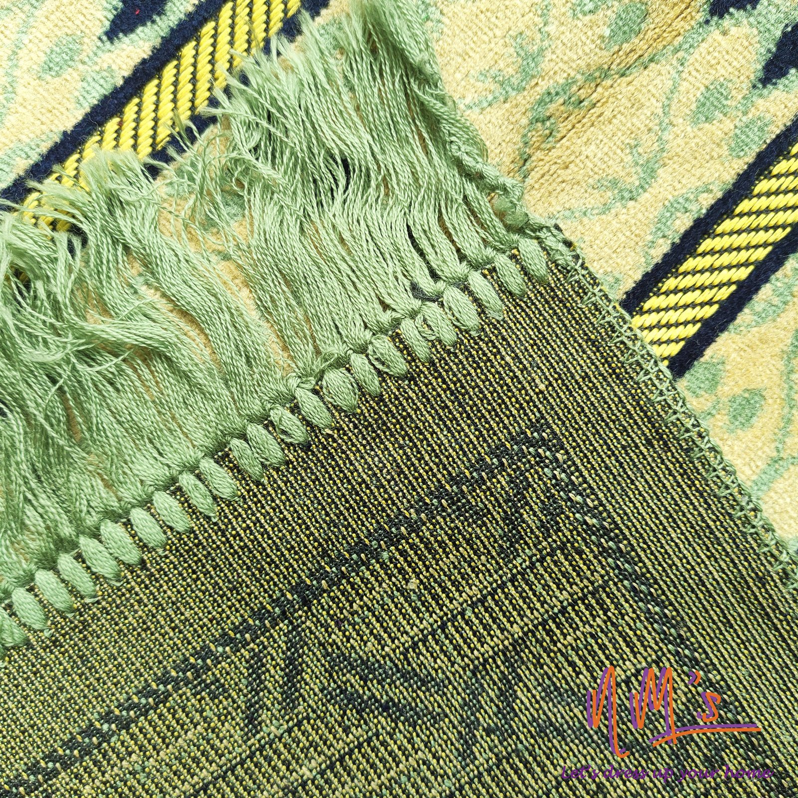 Sajadah kadifitex turkey beludru motif 68 cm x 110 cm - Gambar 4