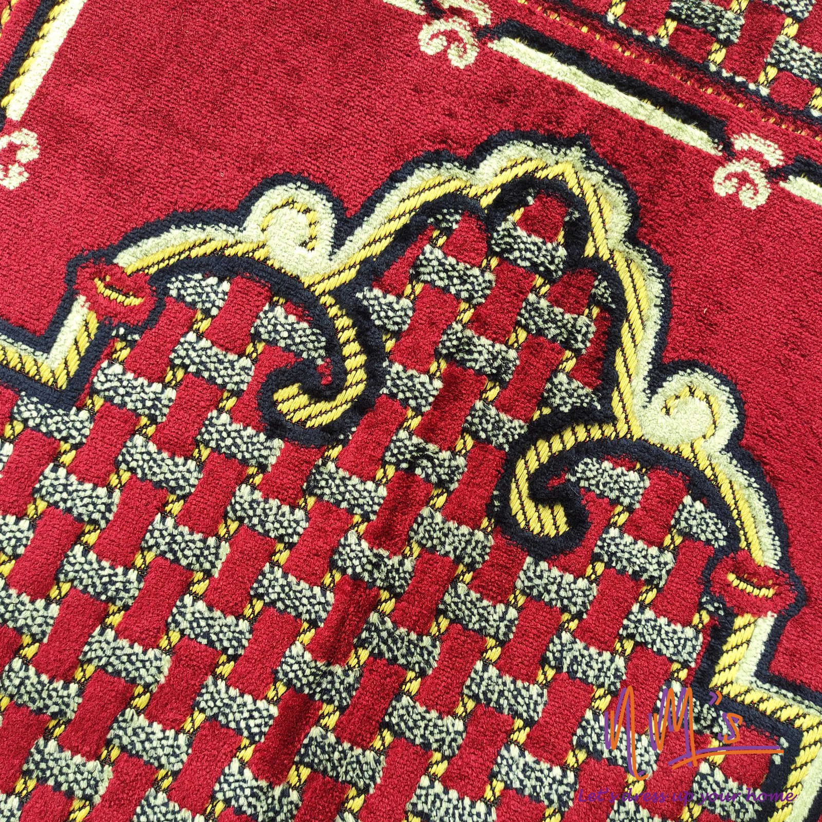 Sajadah kadifitex turkey beludru motif 68 cm x 110 cm - Gambar 6