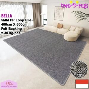 Tren-D-rugs Karpet polos jumbo 400 cm x 600 cm