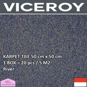 VICEROY Karpet tile kantor hotel lantai 50 x 50 cm 1 box
