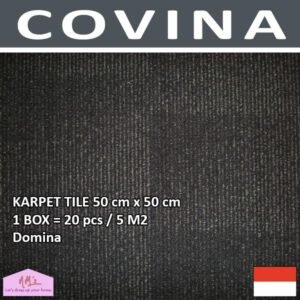 COVINA Karpet tile kantor hotel gym lantai 50 x 50 cm 1 box