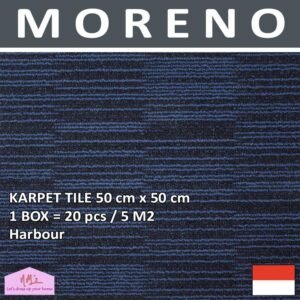 MORENO Karpet tile kantor hotel lantai 50 x 50 cm 1 box