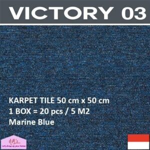 VICTORY 03 Karpet tile kantor hotel lantai 50 x 50 cm 1 box