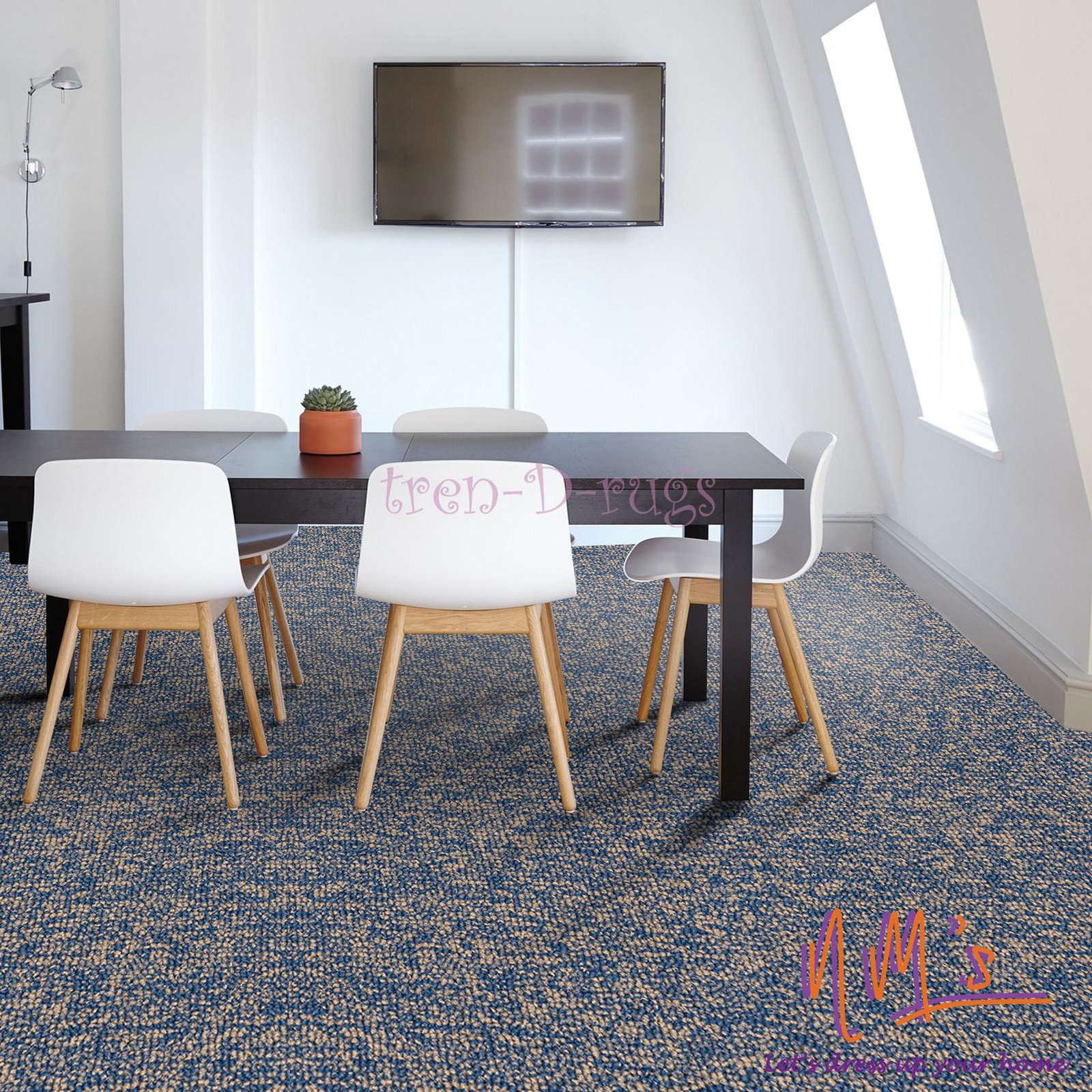 VICEROY Karpet tile kantor hotel lantai 50 x 50 cm 1 box - Gambar 4