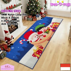 Tren-D-rugs Karpet christmas natal motif modern 80 x 200 cm