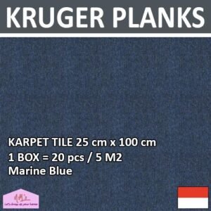 KRUGER PLANKS Karpet tile kantor hotel 50 cm x 50 cm 1 box