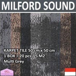 MILFORD SOUND Karpet tile kantor hotel 50 cm x 50 cm 1 box
