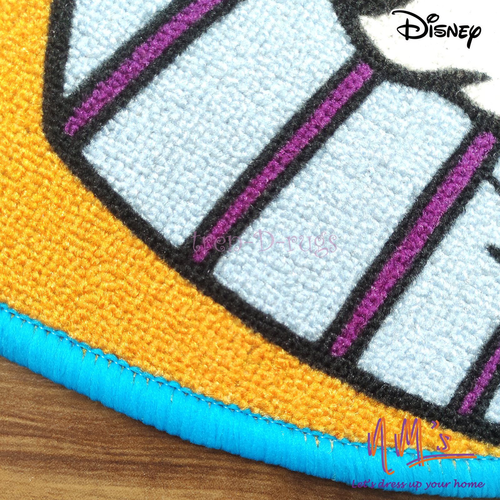 Keset Winnie The Pooh Official Merchandise round 60 cm - Gambar 2