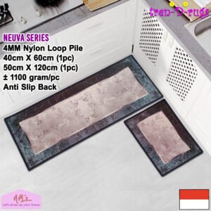 Tren-D-rugs Keset abstrak motif eropa 2 pcs set 50 x 120 cm