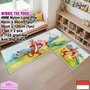 Keset Winnie The Pooh Official Merchandise 2pcs 50 x 120 cm