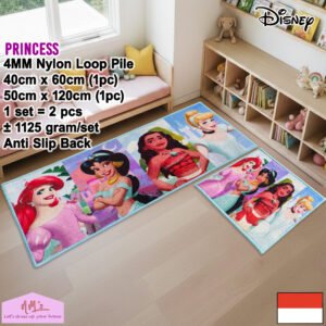 Keset Disney Princess Official Merchandise 2pcs 50 x 120 cm