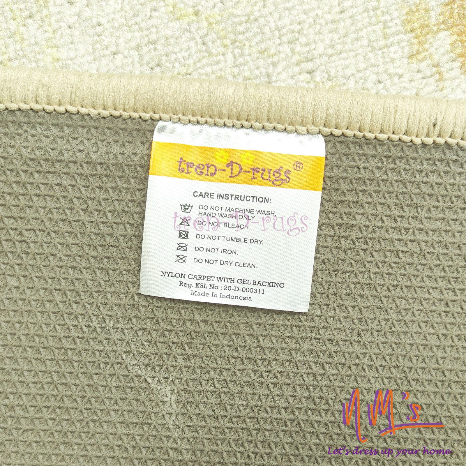 Tren-D-rugs Keset eropa estetik 50 cm x 180 cm - Gambar 21