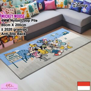 Karpet Disney Mickey Mouse Official Merchandise 80 x 200 cm