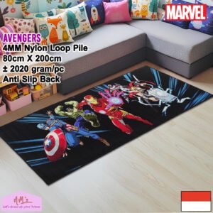 Karpet Disney Marvel Official Merchandise 80 cm x 200 cm