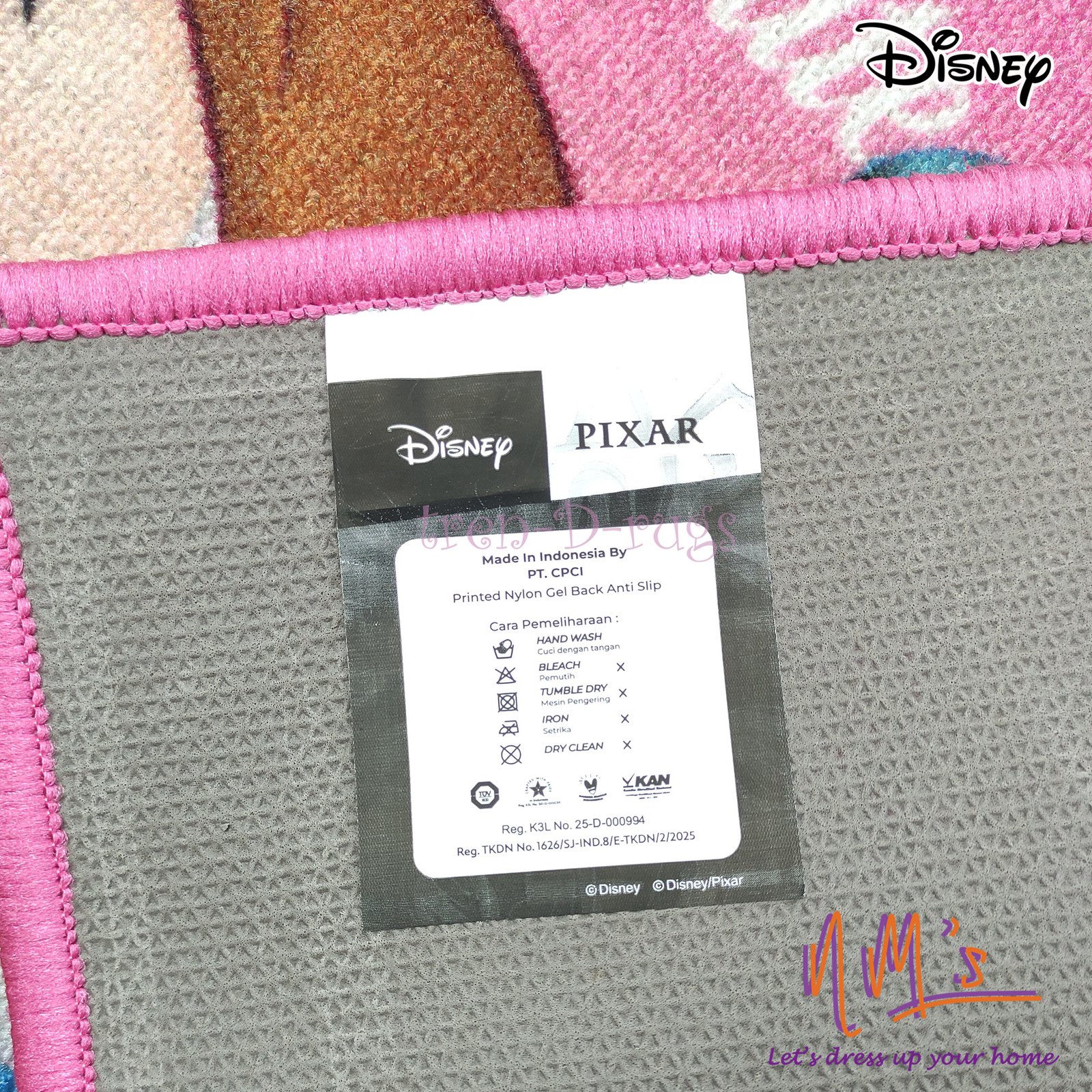 Keset Disney Princess Official Merchandise 40 cm x 60 cm - Gambar 19