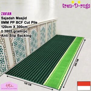 Tren-D-rugs Karpet Zavian sejadah motif turkey 120 x 300 cm
