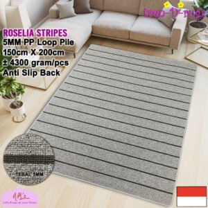 Tren-D-rugs Karpet stripes garis line 150 cm x 200 cm