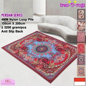 Tren-D-rugs Karpet klasik modern anti slip 150 cm x 200 cm