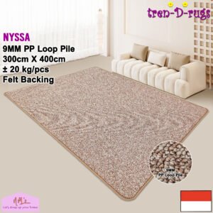 Tren-D-rugs Karpet jumbo aesthetic polos 300 cm x 400 cm