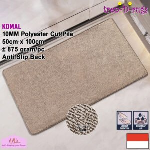 Tren-D-rugs Keset microfiber supersoft polos 50 cm x 100 cm