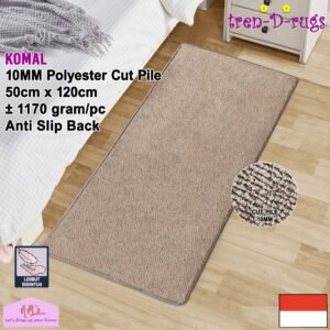 Tren-D-rugs Keset microfiber supersoft polos 50 cm x 120 cm