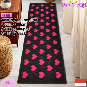 Tren-D-rugs Karpet kaki lorong anti slip 50 cm x 180 cm