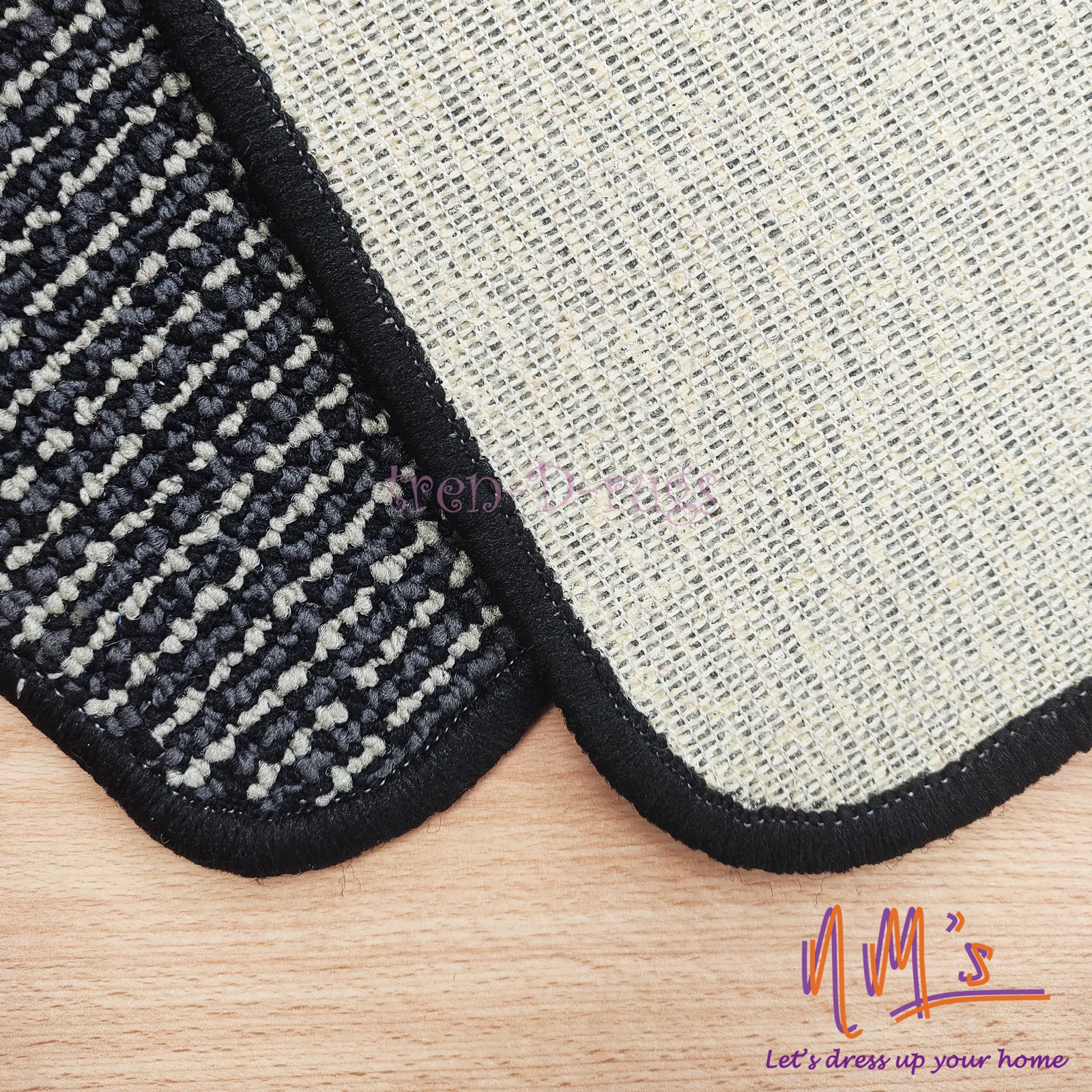 Keset polos aesthetic motif modern 50 cm x 80 cm - Gambar 24