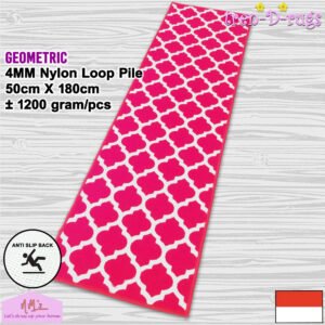 Tren-D-rugs Karpet geometris scandinavian 50 cm x 180 cm