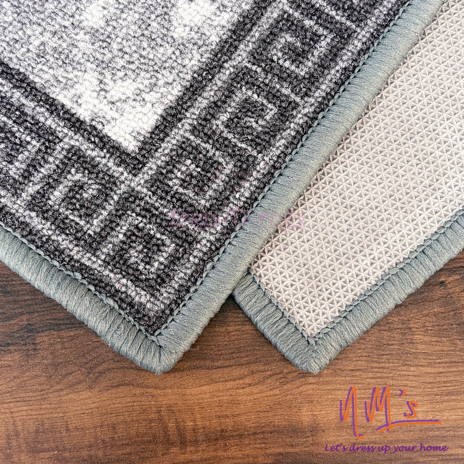 Tren-D-rugs Keset monochrome 2 pcs set 50 cm x 120 cm - Gambar 18