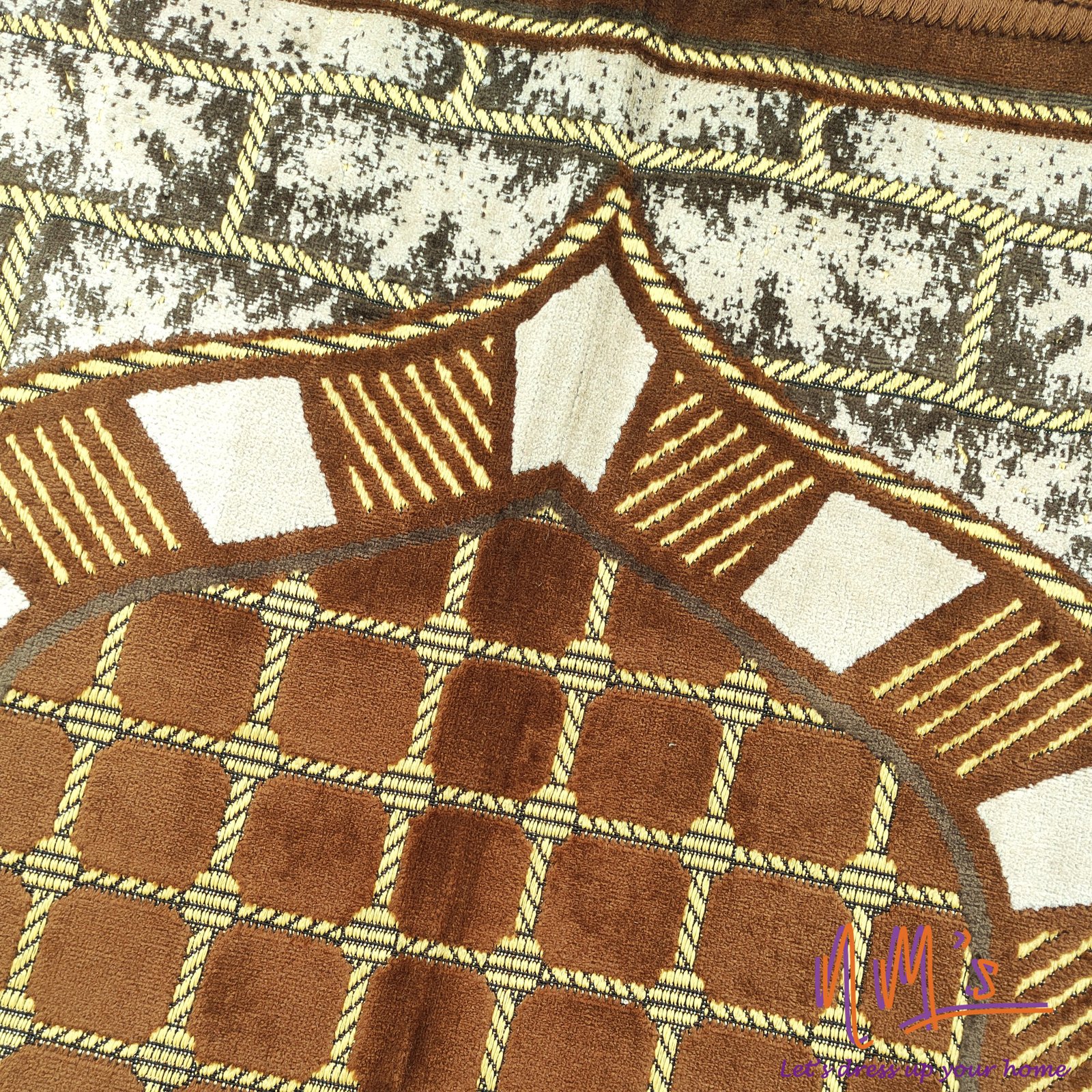 Sajadah kadifitex turkey beludru motif 68 cm x 110 cm - Gambar 11
