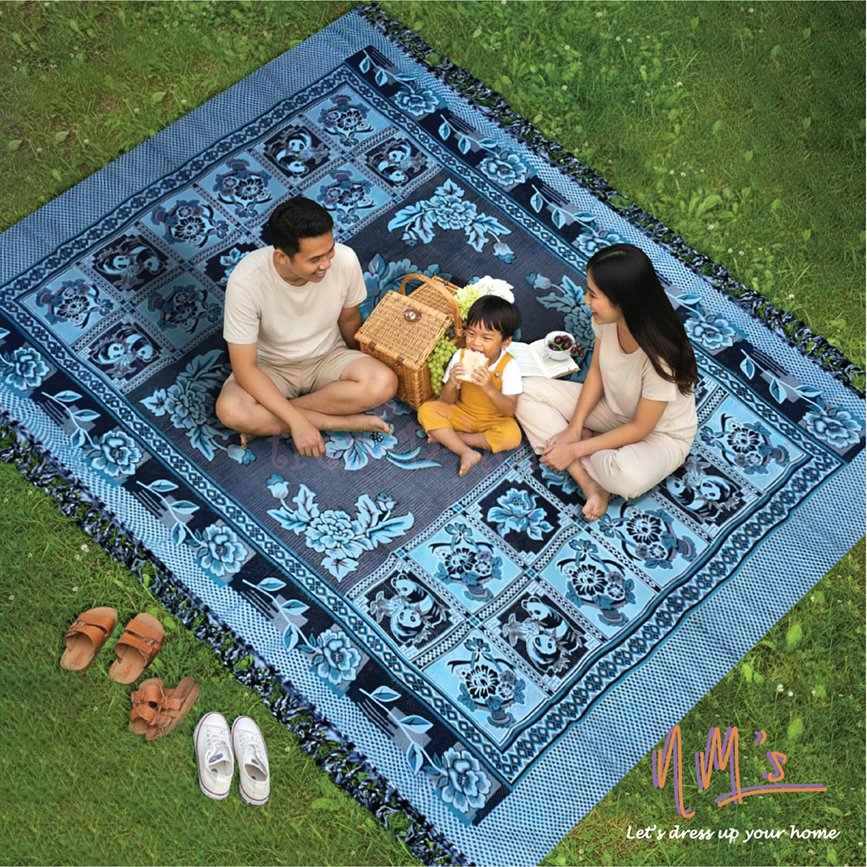 Karpet Hambal Mihrab anyaman rajut 180 cm x 255 cm - Gambar 2