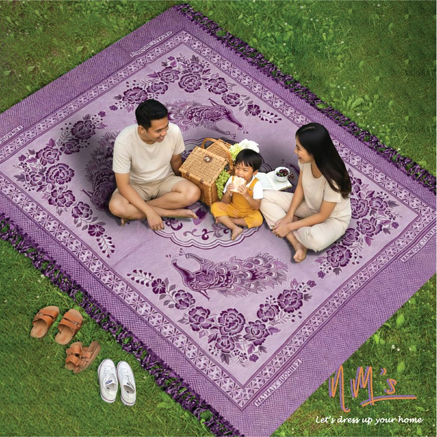 Karpet Hambal Mihrab anyaman rajut 180 cm x 255 cm - Gambar 17